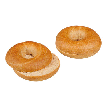 Image of COM: Bagel Whole Wheat 3.5 oz. Sliced - 50 x 3.5 Ounces